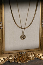 Load image into Gallery viewer, LIONS GATE AMULET | 14k Gold Pendant Necklace | TARNISH RESISTANT
